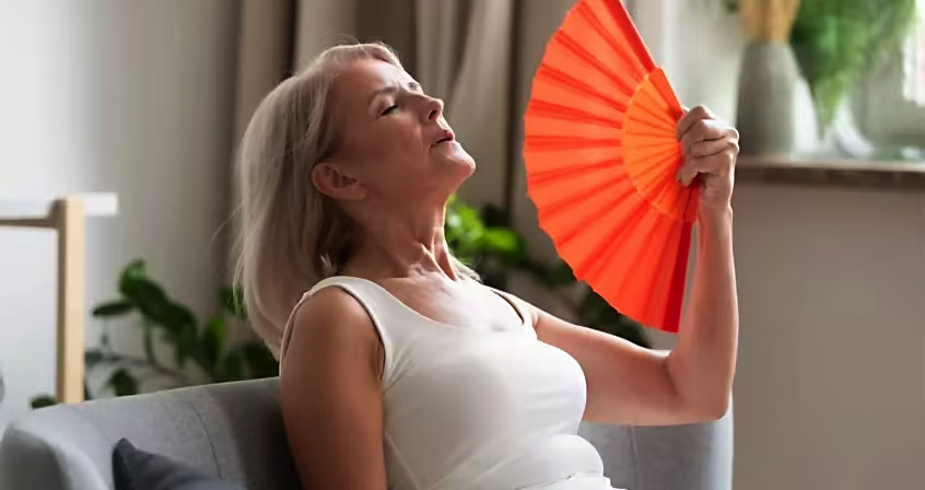 Uderzenia gorąca w menopauzie – czy są niebezpieczne?